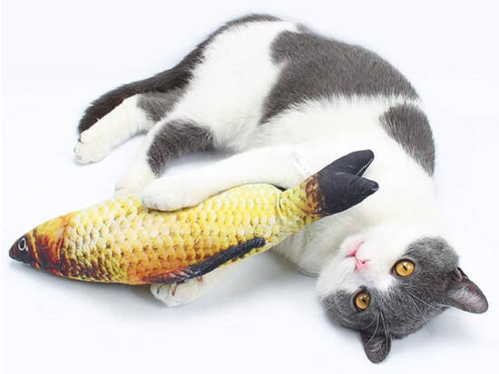 Fish mascot toy moves tail USB ZA5353