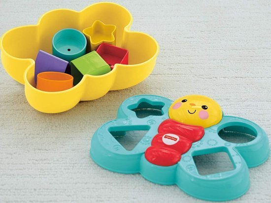 Fisher-Price Colorful Butterfly Sorter blocks ZA3627