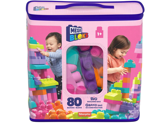 Fisher Price First Big Mega Bloks Blocks for Kids 80 Pieces ZA5525