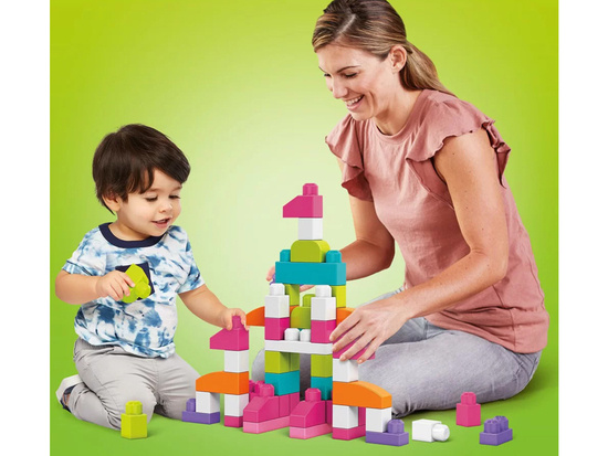 Fisher Price First Big Mega Bloks Blocks for Kids 80 Pieces ZA5525