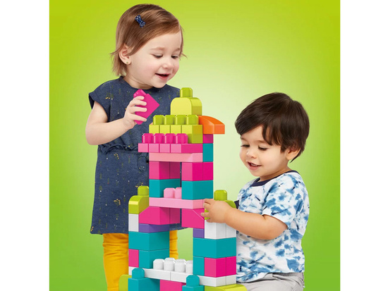 Fisher Price First Big Mega Bloks Blocks for Kids 80 Pieces ZA5525