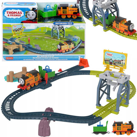 Fisher-Price Thomas & Friends Train Set Track Nia's Locomotive ZA5531