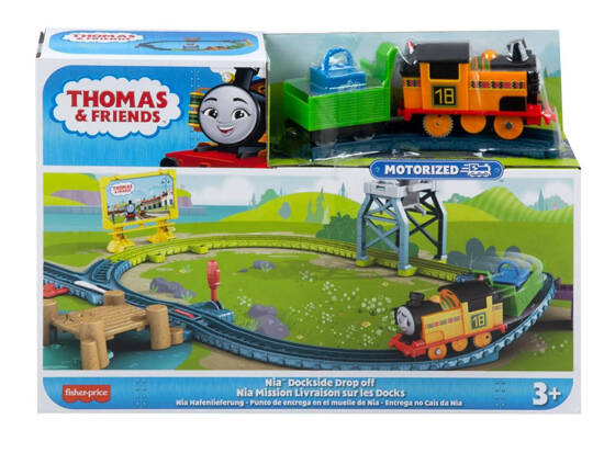 Fisher-Price Thomas & Friends Train Set Track Nia's Locomotive ZA5531