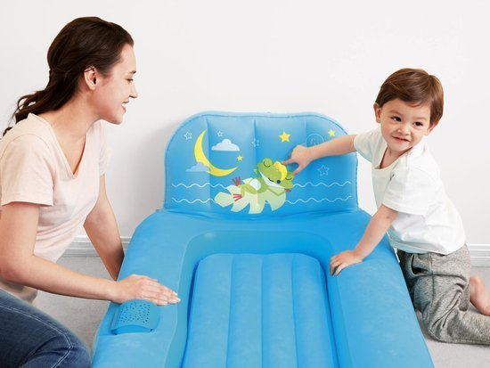 Fisher Price inflatable bed projector mattress 132 x 76 x 46cm 93546