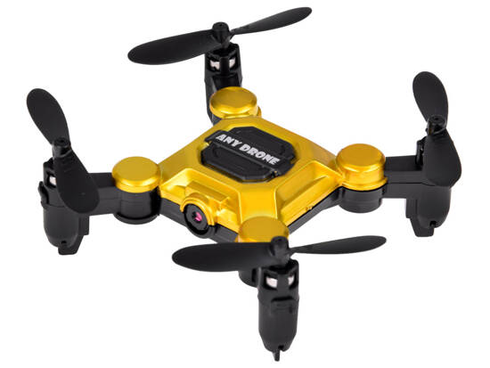 Flying Remote Controlled Mini Drone - Foldable Model with Remote Control RC0656