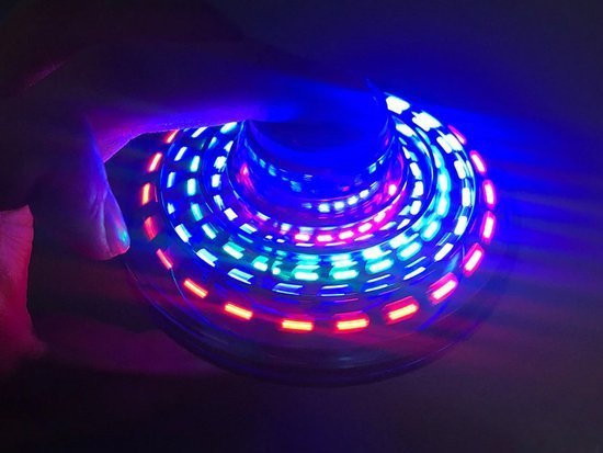 Flying antistress LED spinner RC0513