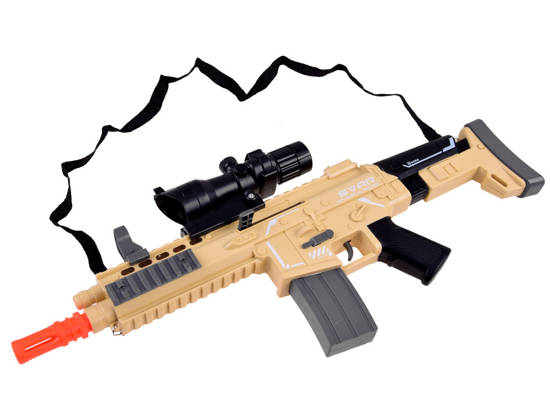 Foam cartridge rifle shoots ZA3999 lights