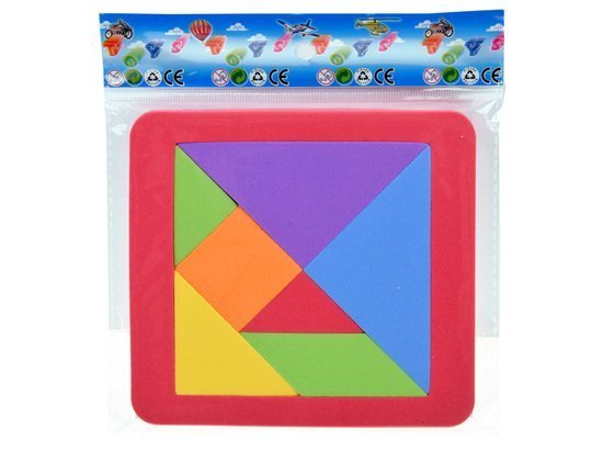 Foam puzzle logical puzzle tangram multicolor puzzle ZA3343