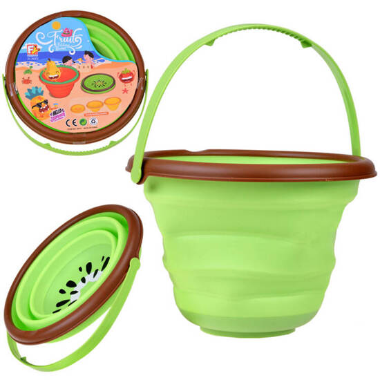 Foldable Kiwi Fruit Bucket Toy For Little Explorers ZA5147 ZI