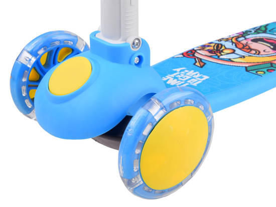 Folding balance scooter + LED wheels SP0716