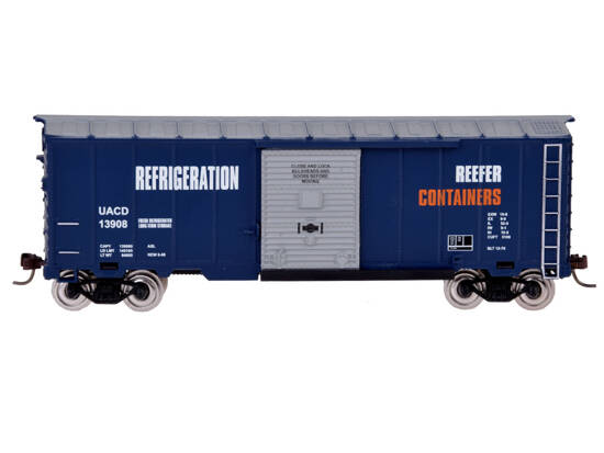 Freight wagon for railway model sliding doors H0 1:87 RC0645