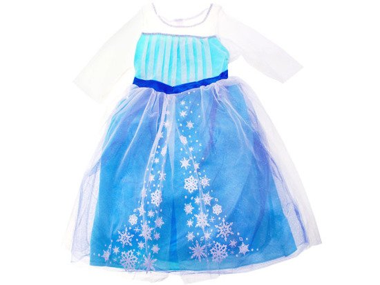 Frozen Ice DRESS for Elsa Anna 3-4L ZA0056