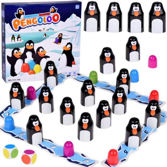 Game Penguins memory Pengoloo family memory game GR0697