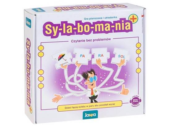 Game puzzle SYLABOmania learning to read GR0318