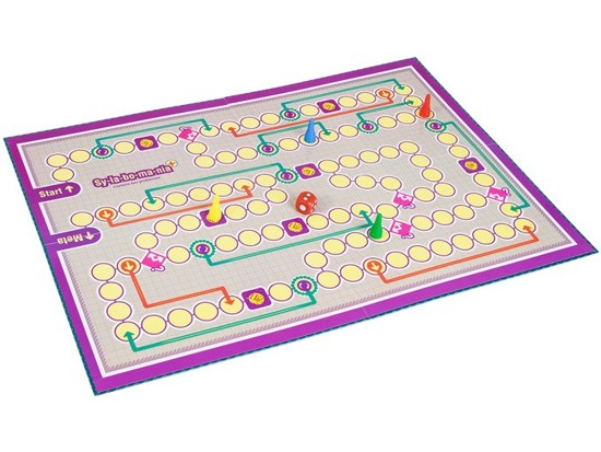 Game puzzle SYLABOmania learning to read GR0318