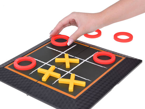 Game set 2in1 tic-tac-toe line up 4 logic strategic GR0679