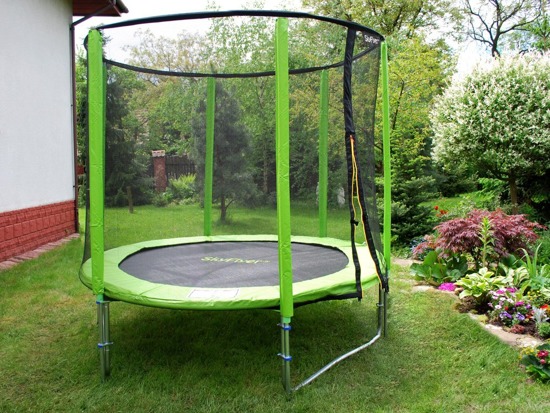 Garden trampoline SKYFLYER RING 2in1 180cm 6FT