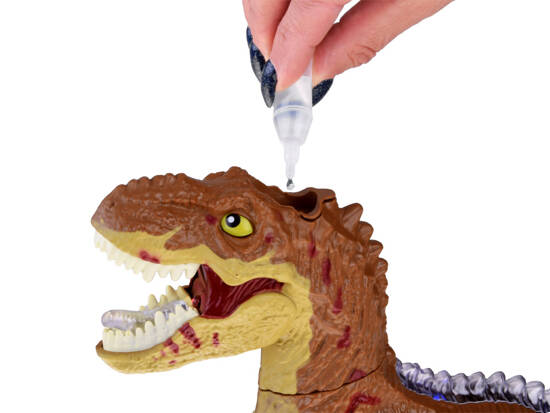 Gesture-controlled dinosaur + RC remote control 2in1 breathes roars shines dances RC0625 BR