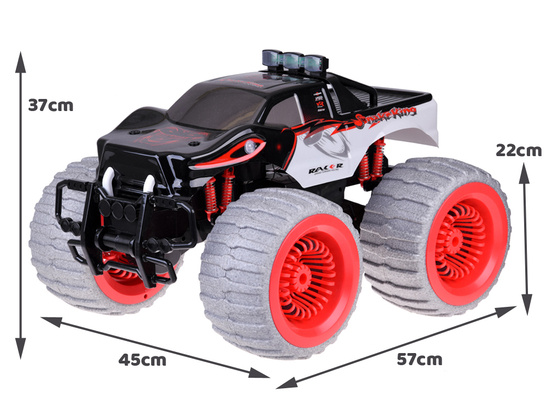 Giant Car Monster Snake 4x4 music lights drift 360 degrees. RC0633 remote control