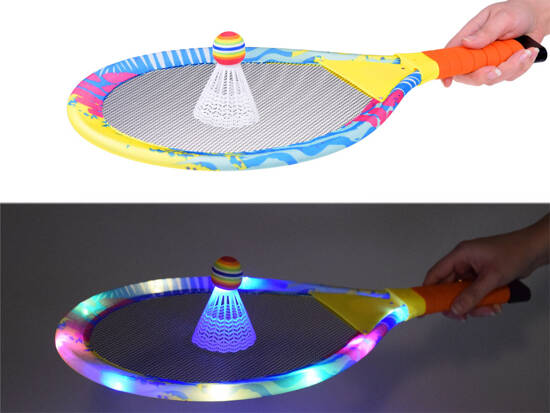 Glowing Badminton Paddles - Light Up the Night and Feel the Magic of the Game SP0779