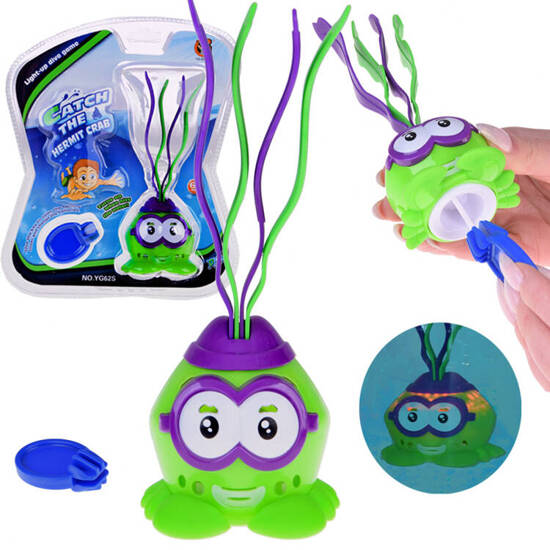 Glowing Crab toy for learning to dive, water bath toy SP0777