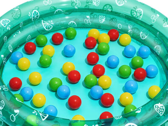 Green pool with balls 91cm x 20cm Bestway + 50 balls 51141