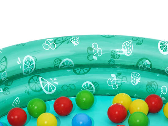 Green pool with balls 91cm x 20cm Bestway + 50 balls 51141