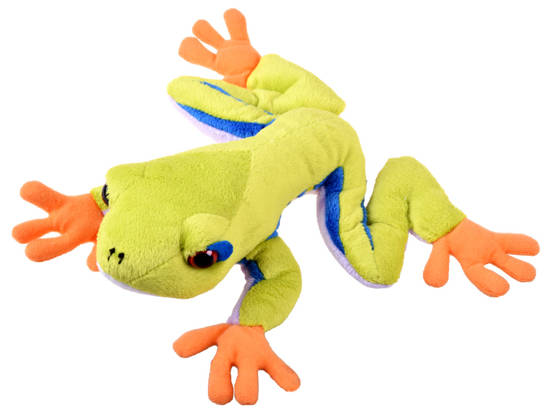 Green tree frog mascot 20cm 13358