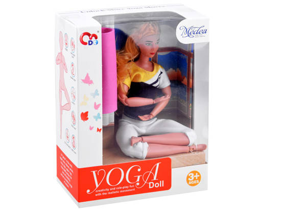 Gymnast doll practices yoga fitness 30cm ZA4460