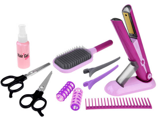 Hairdressing set hair salon hair straightener brush ZA4809