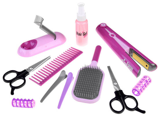 Hairdressing set hair salon hair straightener brush ZA4809