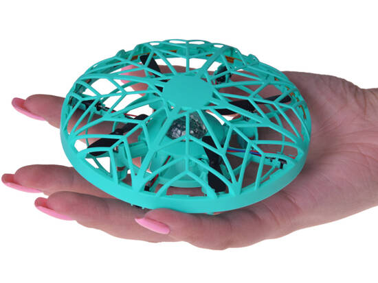 Hand-controlled flying disc drone with LED light RC0653