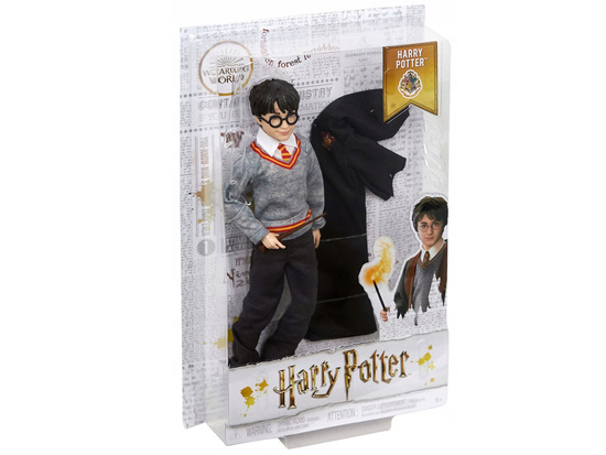 Harry Potter doll in Gryffindor school robes + wand FYM50  ZA5093 
