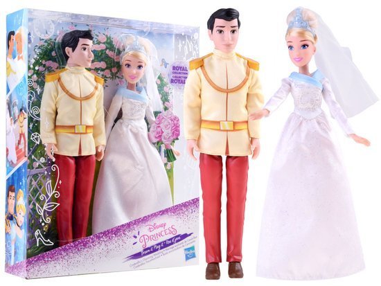 Hasbro Doll Prince's Couple Cinderella Wedding ZA3643