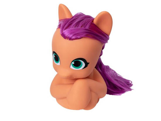 Hasbro My Little Pony Sunny Starscout pony head for combing accessory ZA5430