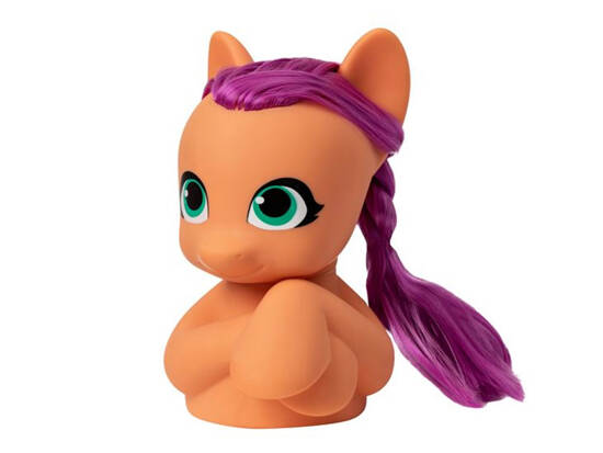 Hasbro My Little Pony Sunny Starscout pony head for combing accessory ZA5430