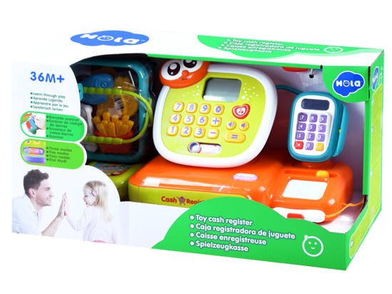 Hola Interactive fiscal cash register for children ZA3520