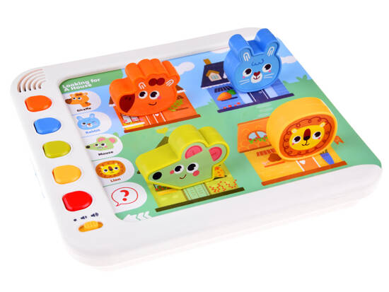 Hola interactive Panel learning emotions numbers figures Montessori ZA4652