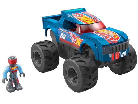 Hot Wheels Auto Stunt Monster Truck vehicle 80 pieces HMM49 ZA4928