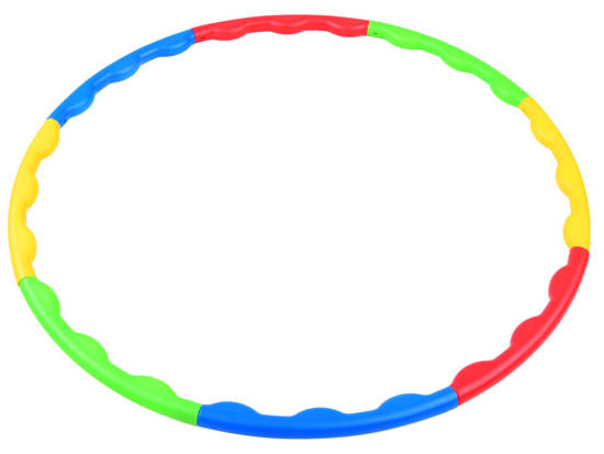 Hula hop folding colorful circle for shooting SP0692