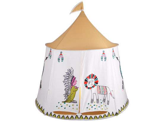 Indian tipi tent, round play tent for children ZA4940