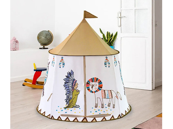 Indian tipi tent, round play tent for children ZA4940