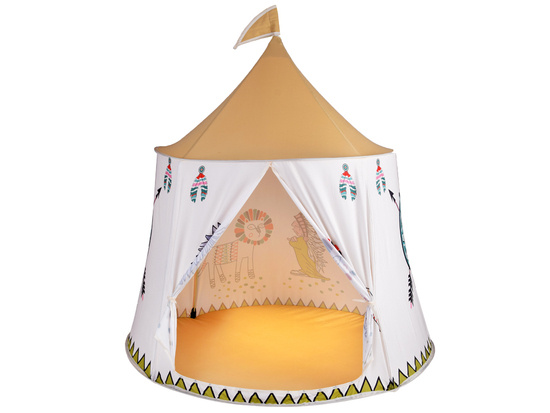 Indian tipi tent, round play tent for children ZA4940