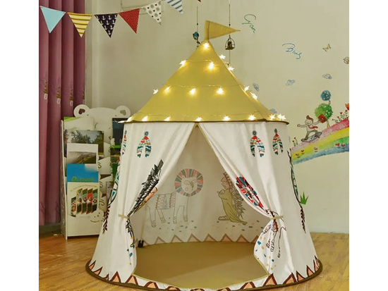 Indian tipi tent, round play tent for children ZA4940