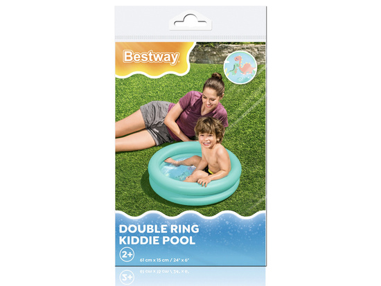 Inflatable paddling pool 61x15 cm Bestway 51061B