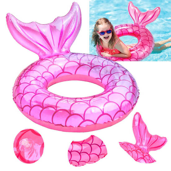 Inflatable swimming ring for a child Ring with fin 60cm SP0750