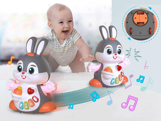 Interactive Dancing Bunnyt crawling toy for children ZA5071