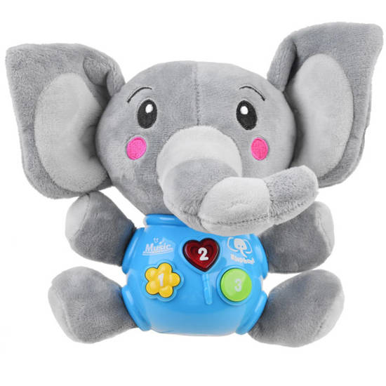 Interactive Elephant plush mascot ZA3951
