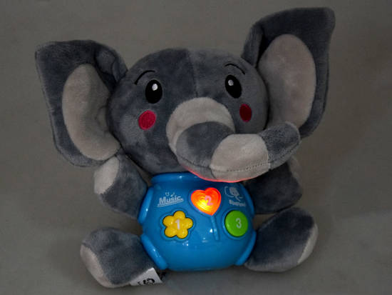 Interactive Elephant plush mascot ZA3951