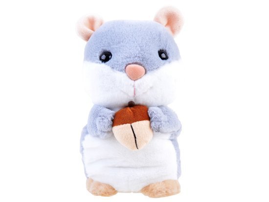 Interactive Hamster with an acorn says babble ZA3553